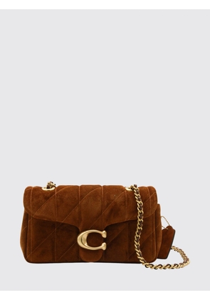 COACH Shoulder Bag Woman color Brown