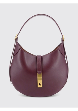 POLO RALPH LAUREN Shoulder Bag Woman color Wine