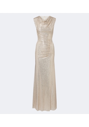 Roland Mouret Embellished gathered gown