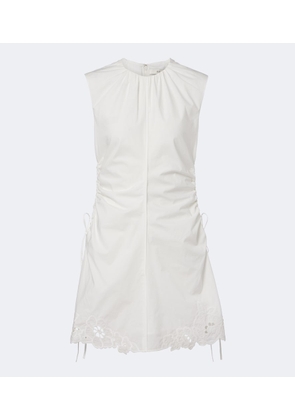 SIR Klara ruched cotton minidress