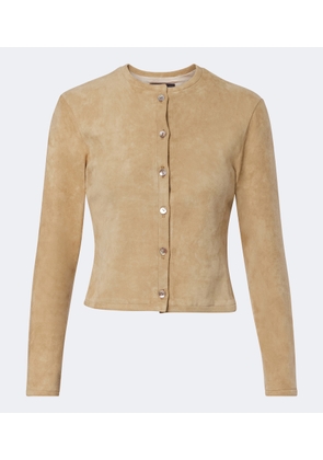 Stouls Astrid suede cardigan