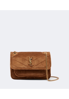 Saint Laurent Niki Mini suede shoulder bag