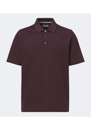 Canali Cotton polo shirt