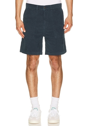 Corridor Cord Camp Shorts in Navy - Navy. Size 32 (also in 30, 31, 33, 34, 36).
