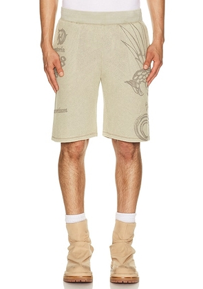 Diesel P-erry Shorts in Beige - Cream. Size M (also in S, L, XL/1X, XXL/2X).
