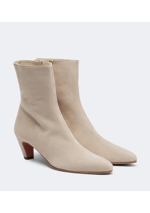 Aquazzura Sloan suede ankle boots