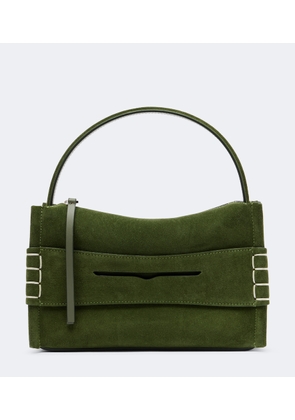JW Anderson Loafer Small suede shoulder bag