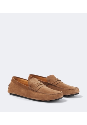 Tod's Gommino suede driving shoes