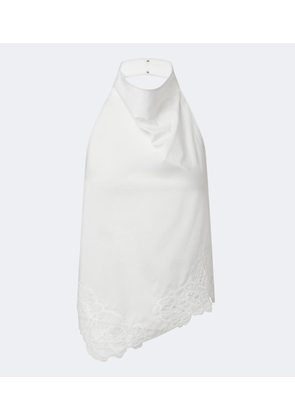 SIR Klara cotton halterneck top
