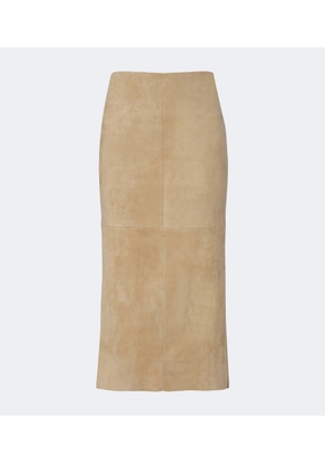 Stouls Winona suede midi skirt