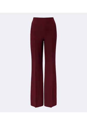 Roland Mouret Wool and silk wide-leg pants