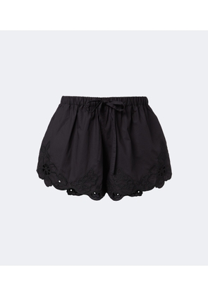 SIR Klara emboirdered cotton shorts