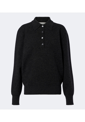Rohe Wool, cashmere, and silk-blend polo sweater