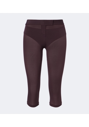 Magda Butrym Sheer capri pants