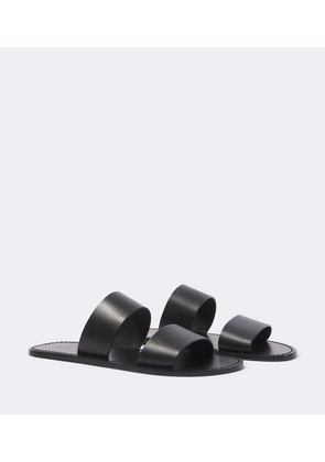 The Row Charlie leather sandals