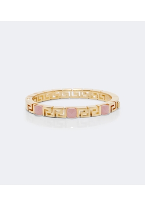 Versace Greca embellished bracelet