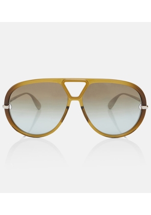Bottega Veneta Drop aviator sunglasses