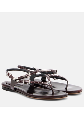 Chloe Susanna studded leather thong sandals
