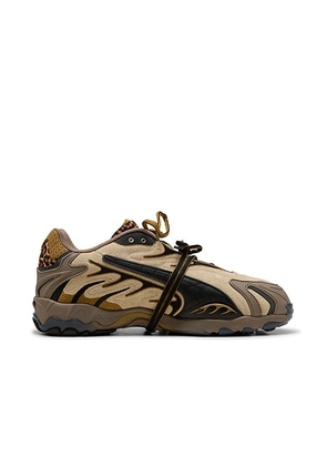 Puma Select x A$ap Rocky Inhale Leopard Sneaker in Toasted Almond & Puma Black - Black. Size 11 (also in ).