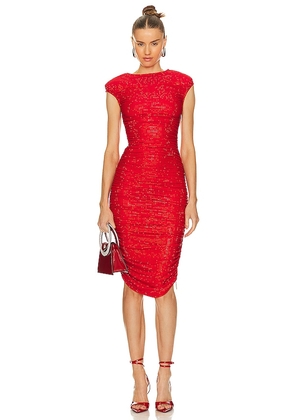 Bronx Banco Maya Midi Dress in Red. Size S. Also in L.