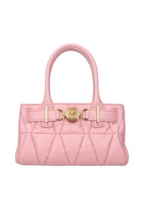 Versace Pink Leather Handbag