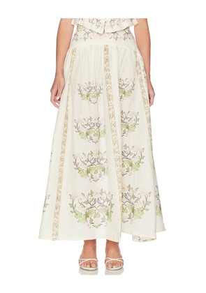 Agua by Agua Bendita Curua Anhelo Skirt in Multi. Size XS. Also in S, M, L, XL.