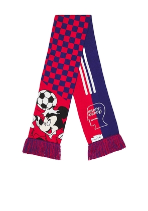 adidas Originals x Brain Dead x Disney Scarf in Red.