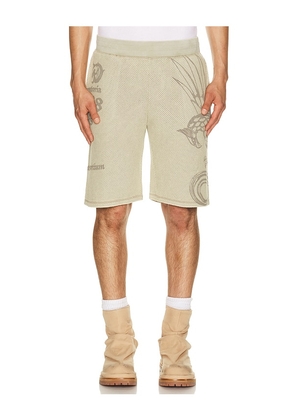Diesel P-erry Shorts in Cream. Size S. Also in L, XL/1X, XXL/2X, M.