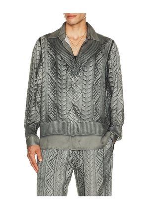 Diesel S-simply-efbn Shirt in Grey. Size 46. Also in 50, 52, 54, 48.
