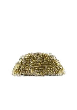 Cult Gaia Jaala Nano Crossbody Bag in Green.