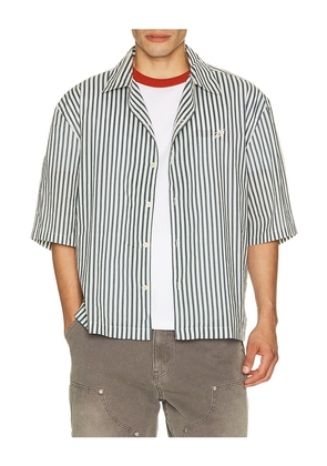 ALLSAINTS Chopin Shirt in Blue. Size S. Also in M, L, XL/1X.