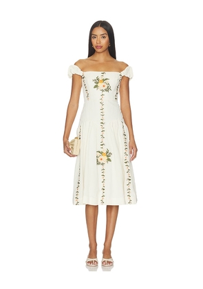 Agua by Agua Bendita Siembra Valle Dress in Multi. Size XS. Also in S, M, L, XL.
