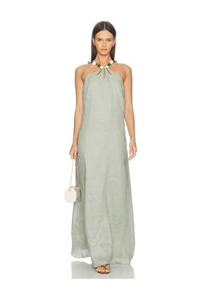 AZULU Dakota Dress in Green. Size XXS. Also in XS, S, M.