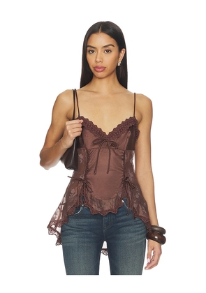 I.AM.GIA Meadow Top in Brown. Size S. Also in XXS, XS, M, L.