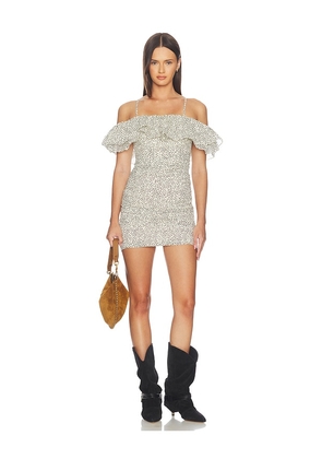 Isabel Marant Etoile Davilia Mini Dress in Black & White. Size 34/2. Also in 36/4, 38/6, 40/8, 42/10.