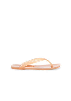 Jeffrey Campbell Beach Day Flip Flop in Nude. Size 6. Also in 7, 8, 9, 10.
