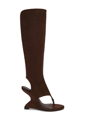 Jeffrey Campbell Whats Up Boot in Brown. Size 6. Also in 6.5, 7, 7.5, 8, 8.5, 9, 9.5, 10.