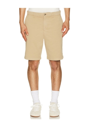J.Lindeberg Shane Cotton Stretch Shorts in Brown. Size 30. Also in 32, 34, 36.