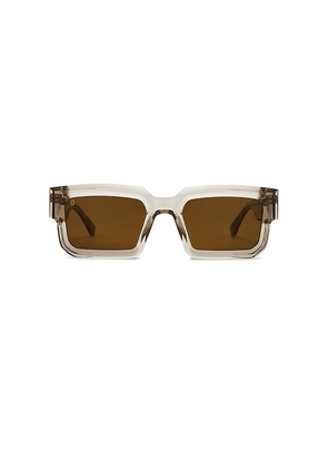 James Oro Titan Sunglasses in Brown.