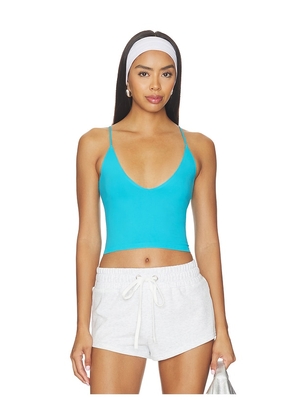 Free People Round Two Skinny Strap Tank in Blue. Size XS/S. Also in M/L, L/XL.