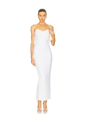 Nookie Noemie Maxi Dress in White. Size M. Also in S.