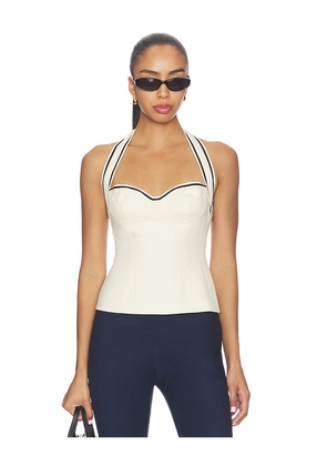 LPA Hailey Top in Ivory. Size XXS. Also in XS, S, M, L, XL.
