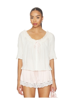 LPA Cassia Top in Cream. Size XXS. Also in XS, S, M, L, XL.