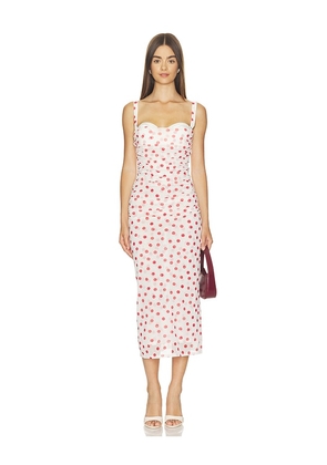 LPA Carla Midi Dress in Multi. Size XS. Also in XXS, S, M, L.