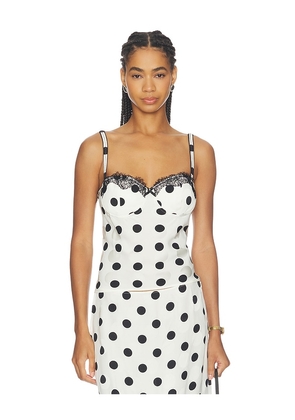 LPA Aveline Top in Black & White. Size XXS. Also in XS, S, M, L, XL.
