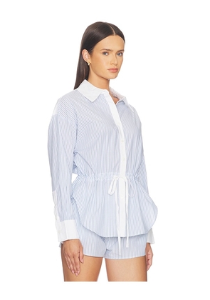 Maude Club Noa Top in Blue. Size XS. Also in S, M, L, XL.