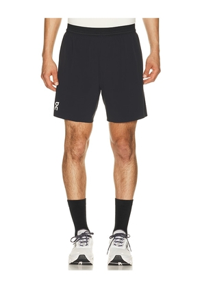 On 7 Performance Shorts in Black. Size S. Also in XS, M, L, XL/1X, XXL/2X.