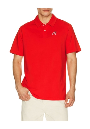 Malbon Fairway Polo in Red. Size S. Also in M, L, XL/1X.