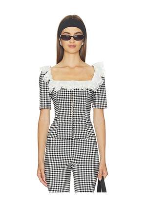 LPA Gigi Top in Black & White. Size XXS. Also in XS, S, M, L, XL.