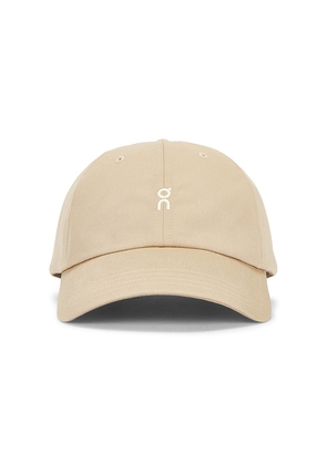 On All-Day Cap in Tan.